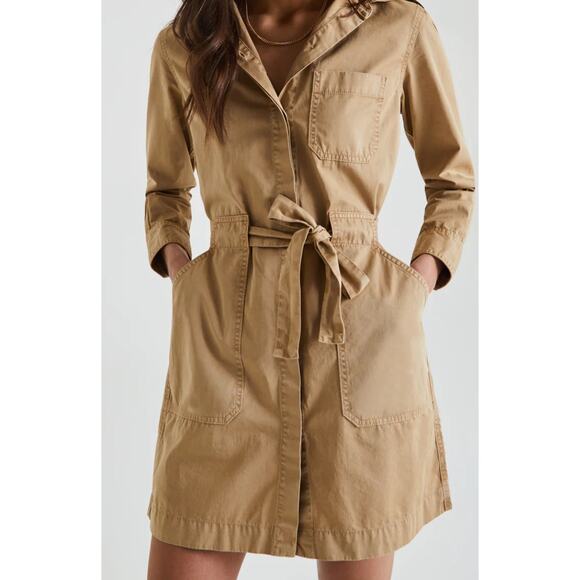 AG Jeans Justine Dress Utilitarian Dress Size Extra Small - Picture 1 of 6